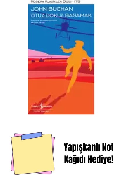 Otuz Dokuz Basamak – Sert Kapak + Yapışkanlı Not Kağıdı