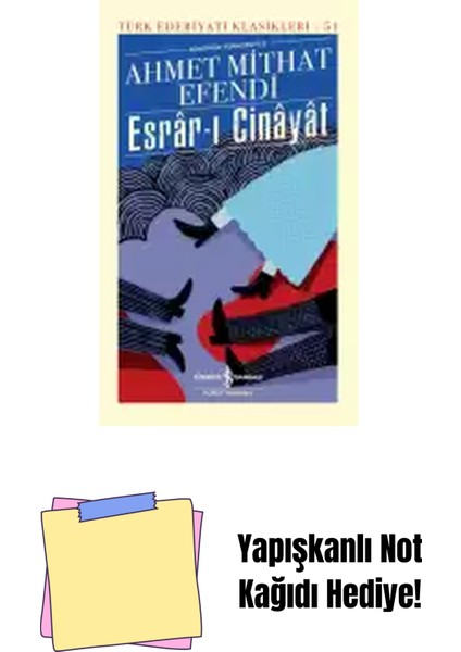 Esrâr-I Cinâyât – Sert Kapak + Yapışkanlı Not Kağıdı