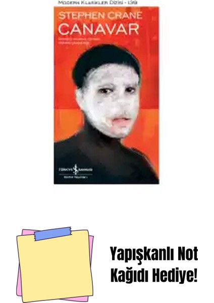 Canavar – Sert Kapak + Yapışkanlı Not Kağıdı