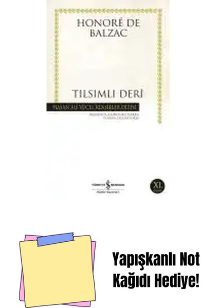 Tılsımlı Deri + Yapışkanlı Not Kağıdı