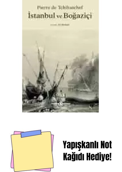 Istanbul ve Boğaziçi + Yapışkanlı Not Kağıdı