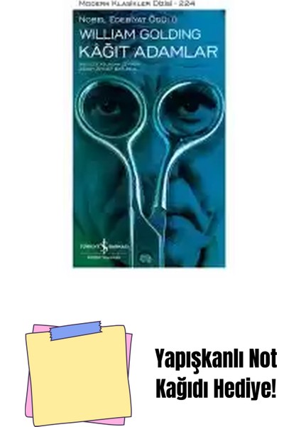 Kâğıt Adamlar – Sert Kapak + Yapışkanlı Not Kağıdı