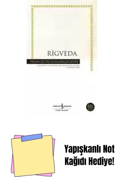 Rigveda + Yapışkanlı Not Kağıdı