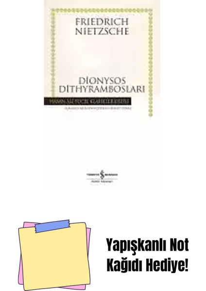 Dionysos Dithyrambosları – Ciltli + Yapışkanlı Not Kağıdı