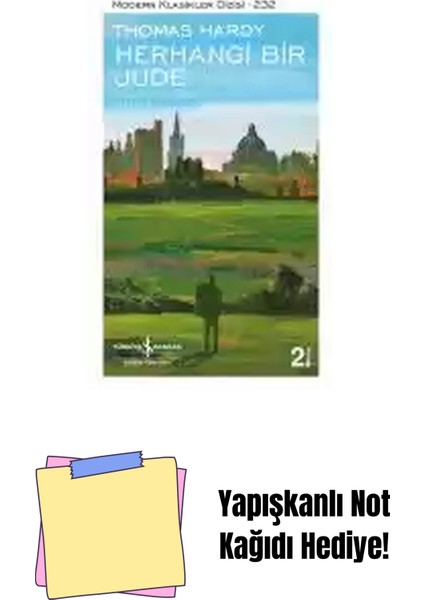 Herhangi Bir Jude – Sert Kapak + Yapışkanlı Not Kağıdı