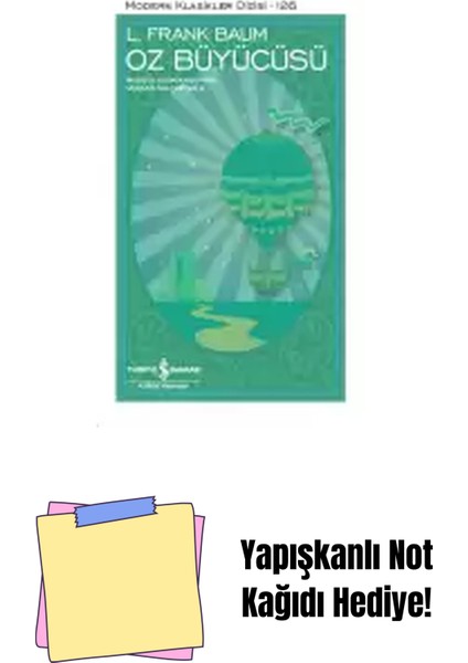 Oz Büyücüsü – Sert Kapak + Yapışkanlı Not Kağıdı