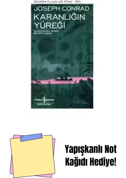 Karanlığın Yüreği – Sert Kapak + Yapışkanlı Not Kağıdı