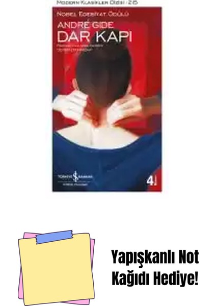 Dar Kapı + Yapışkanlı Not Kağıdı