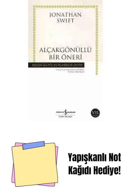 Alçakgönüllü Bir Öneri + Yapışkanlı Not Kağıdı