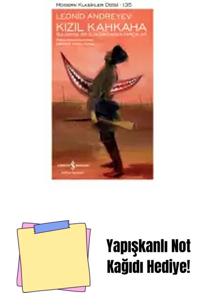 Kızıl Kahkaha – Sert Kapak + Yapışkanlı Not Kağıdı