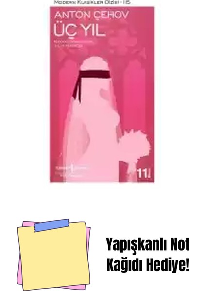 Üç Yıl + Yapışkanlı Not Kağıdı