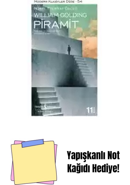 Piramit + Yapışkanlı Not Kağıdı