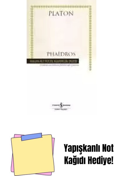 Phaidros – Ciltli + Yapışkanlı Not Kağıdı