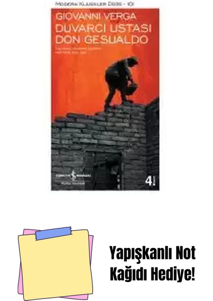 Duvarcı Ustası Don Gesualdo + Yapışkanlı Not Kağıdı