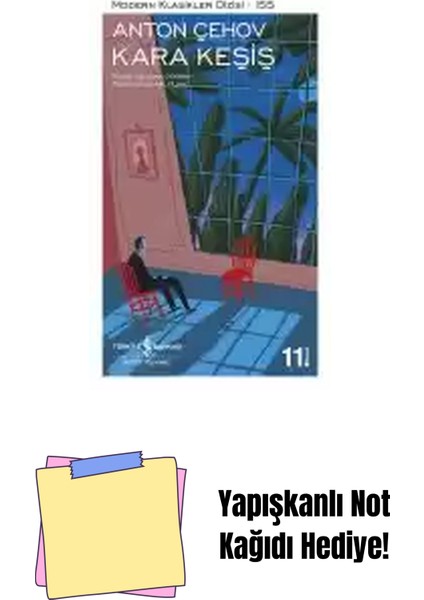 Kara Keşiş + Yapışkanlı Not Kağıdı