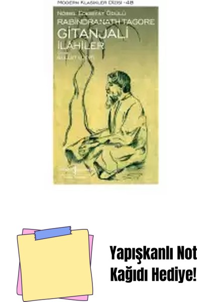 Gitanjali – Ilâhiler – Sert Kapak + Yapışkanlı Not Kağıdı