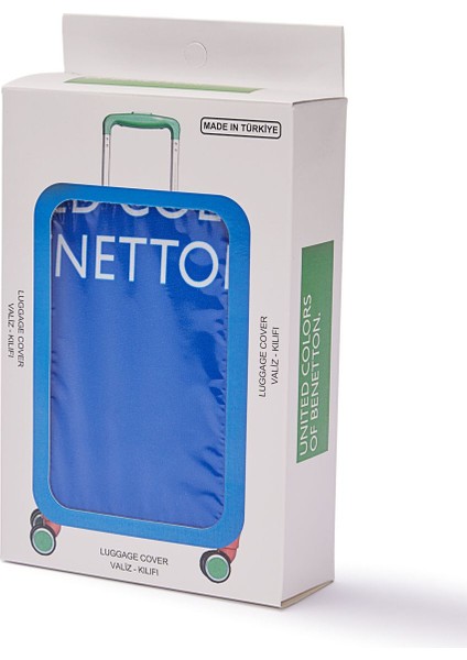 Benetton Kabin Boy Valiz Kılıfı Lacivert 14BNT100-KLF-03 indirimleri