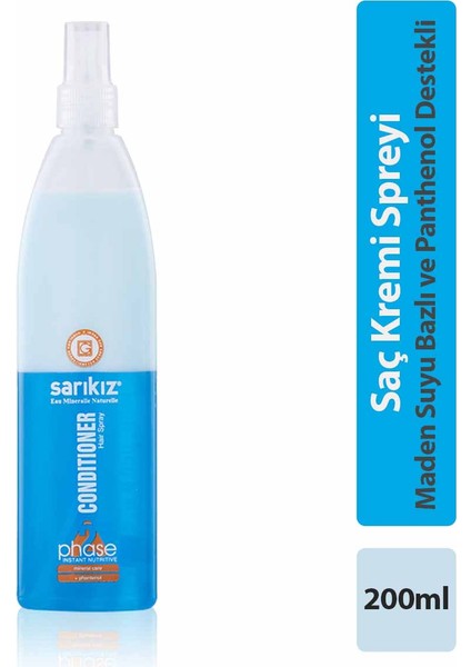 Mavi Fön Suyu Saç Kremi Spreyi Mineralli Nemlendirici Çift Fazlı Conditioner Hair Spray 200 ml
