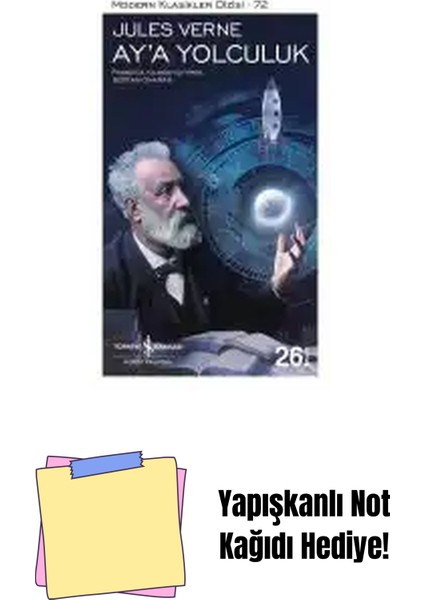 Ay’a Yolculuk + Yapışkanlı Not Kağıdı