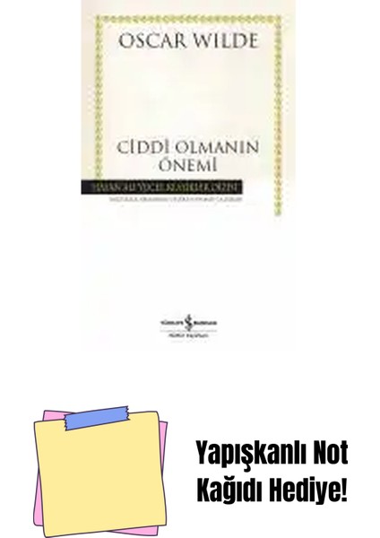 Ciddi Olmanın Önemi – Ciltli + Yapışkanlı Not Kağıdı