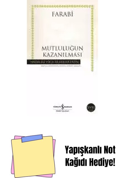 Mutluluğun Kazanılması + Yapışkanlı Not Kağıdı