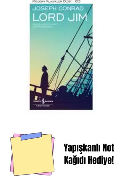 Lord Jim – Sert Kapak + Yapışkanlı Not Kağıdı