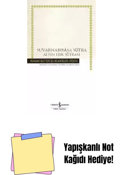 Suvarnabhasa Sutra – Altın Işık Sutrası + Yapışkanlı Not Kağıdı