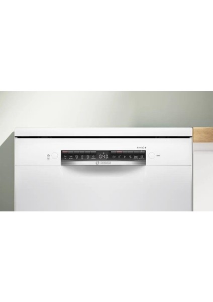 SMS4EKW63T Serie 4 - 6 Programlı Beyaz Bulaşık Makinesi modelleri