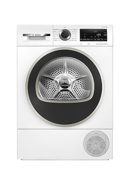 WQG244C1TR 9 kg Yoğuşturmalı Kurutma Makinesi G Enerji Sınıfı SelfCleaning Condenser ve Hızlı Kurutma