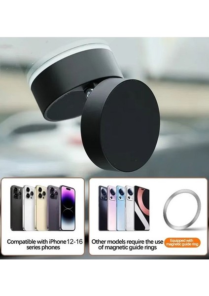 Yeni Nesil Oto Araç Manyetik Vantuzlu 360 Derece Telefon Tutucu Telefon Tutacağı modelleri