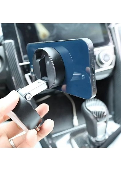 Yeni Nesil Oto Araç Manyetik Vantuzlu 360 Derece Telefon Tutucu Telefon Tutacağı fırsatları