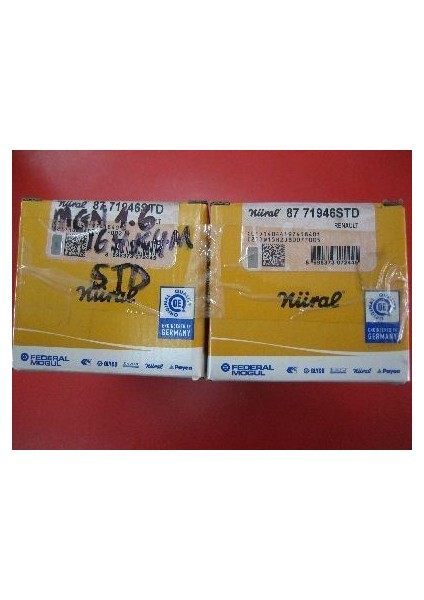 GOET8771946STD000G - Segmanlı Piston 79.5mm Std Megane I 1.6 16V K4M