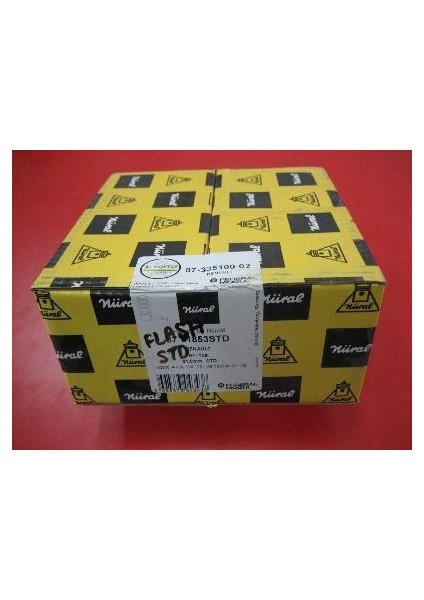 GOET8771853STD00AG - Segmanlı Piston 81MM Std R11 Flash Manager 1700