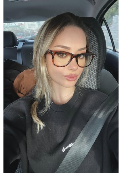 Wayfarer Rb Kadın Model Mavi Işık Koruyucu Gözlük Leopar Çerçeve fırsatları
