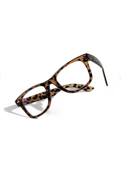 Wayfarer Rb Kadın Model Mavi Işık Koruyucu Gözlük Leopar Çerçeve indirimleri