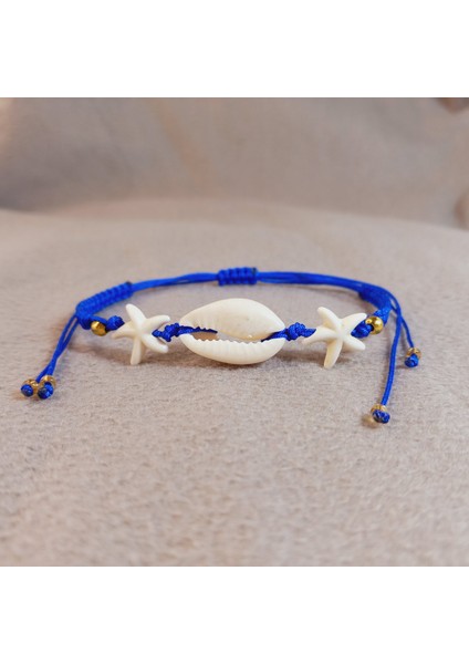 Deniz Kabuğu Yıldızlı Bileklik, Deniz Kabuğu Yıldızlı Örgü Makrome Bileklik, El Yapımı Ayarlanabilir Yazlık Bileklik, Makrome Bileklik, Yıldızlı Bileklik, Deniz Kabuğu Bileklik modelleri