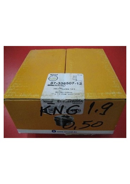 GOET877182905000AG - Segmanlı Piston 80MM 050 Kangoo 1.9 F8Q