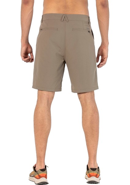 Erkek Outdoor Tekstil Şort Clear Bej