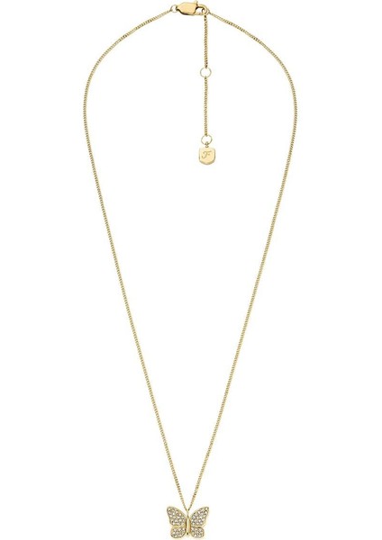 JF04920-710 Kelebek Kadın Kolye