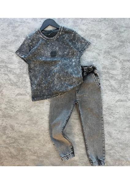 Yıkamalı Kot Takım | 4/12 Yaş Arası indirimleri