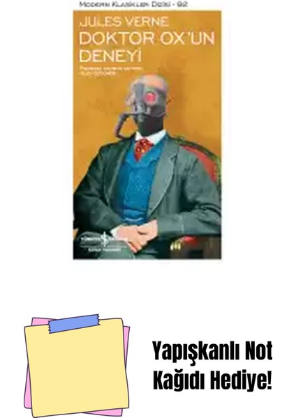 Doktor Ox’un Deneyi – Sert Kapak + Yapışkanlı Not Kağıdı