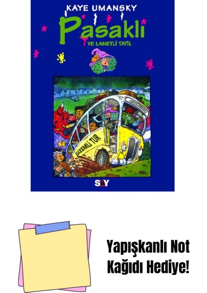 Pasaklı ve Lanetli Tatil + Yapışkanlı Not Kağıdı