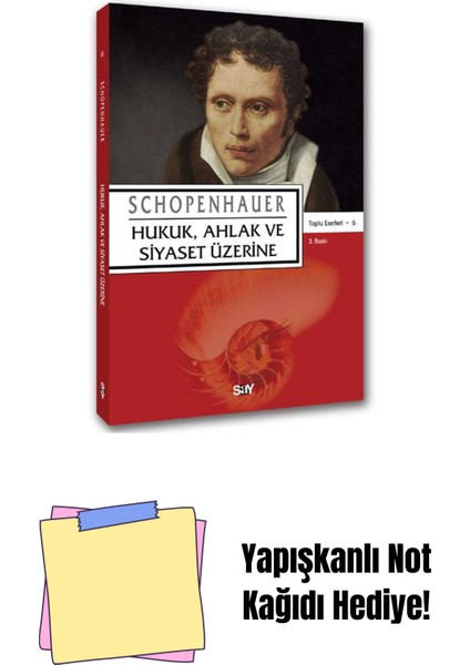 Hukuk Ahlak ve Siyaset Üzerine + Yapışkanlı Not Kağıdı