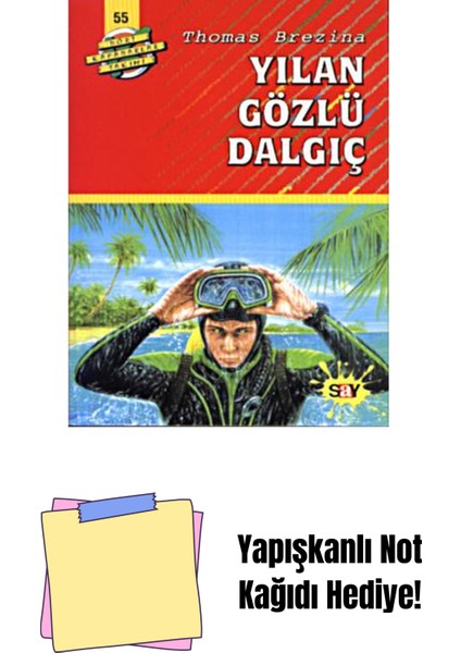 Yılan Gözlü Dalgıç + Yapışkanlı Not Kağıdı