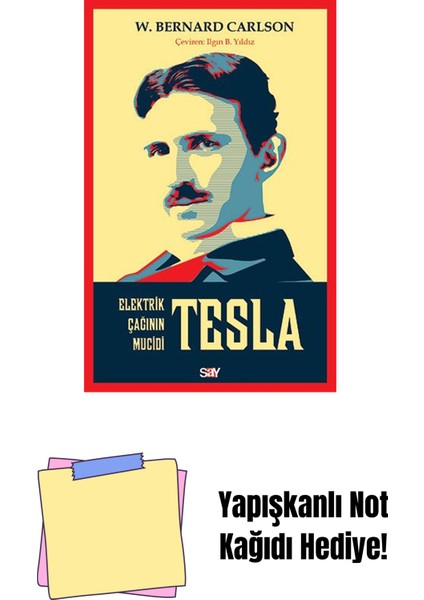 Tesla + Yapışkanlı Not Kağıdı