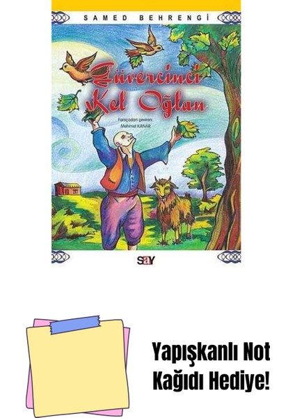Güvercinci Kel Oğlan + Yapışkanlı Not Kağıdı
