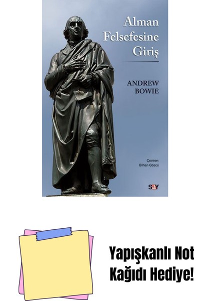 Alman Felsefesine Giriş + Yapışkanlı Not Kağıdı