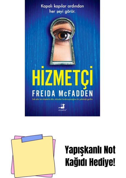 Hizmetçi + Yapışkanlı Not Kağıdı