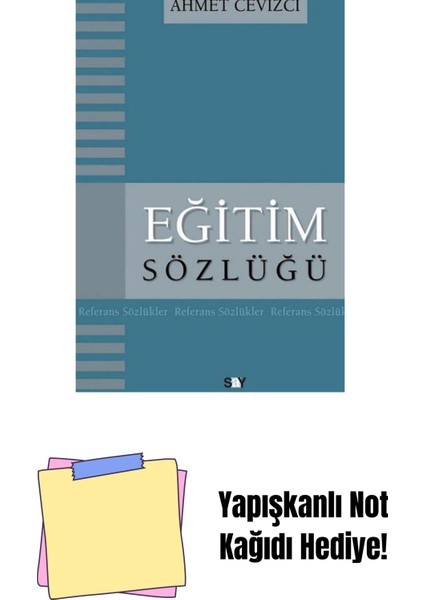 Eğitim Sözlüğü + Yapışkanlı Not Kağıdı
