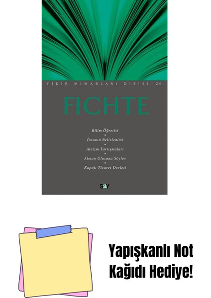 Fichte + Yapışkanlı Not Kağıdı